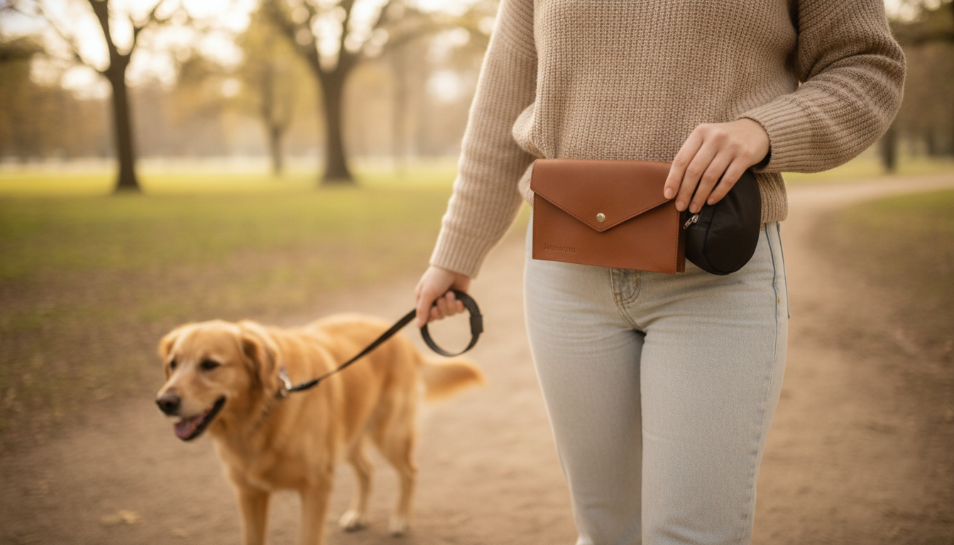 Pooch Pouch Dog Walking Bum Bag: Treats, Bags, Hands-Free