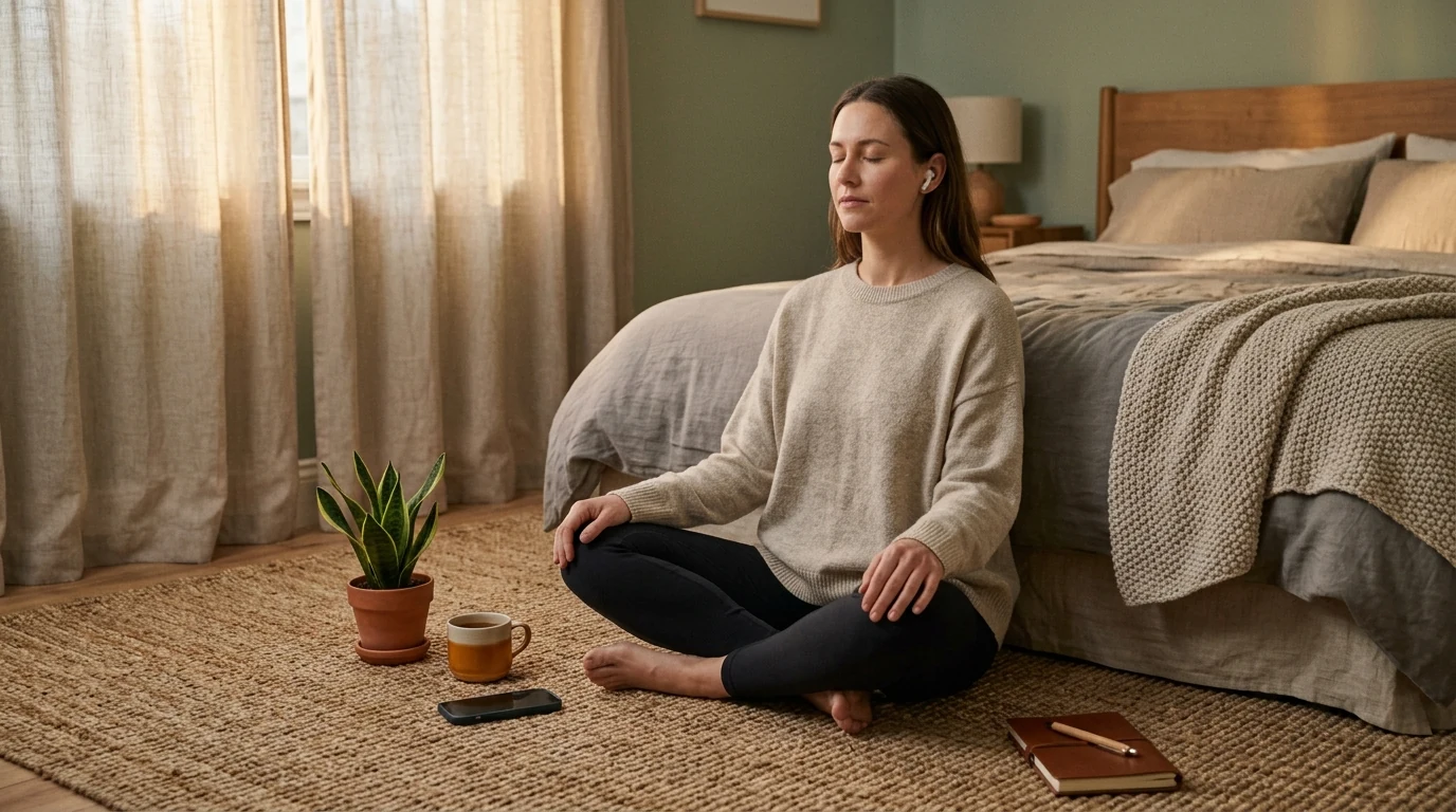 Guided Meditation Audio Course for Anxiety Relief