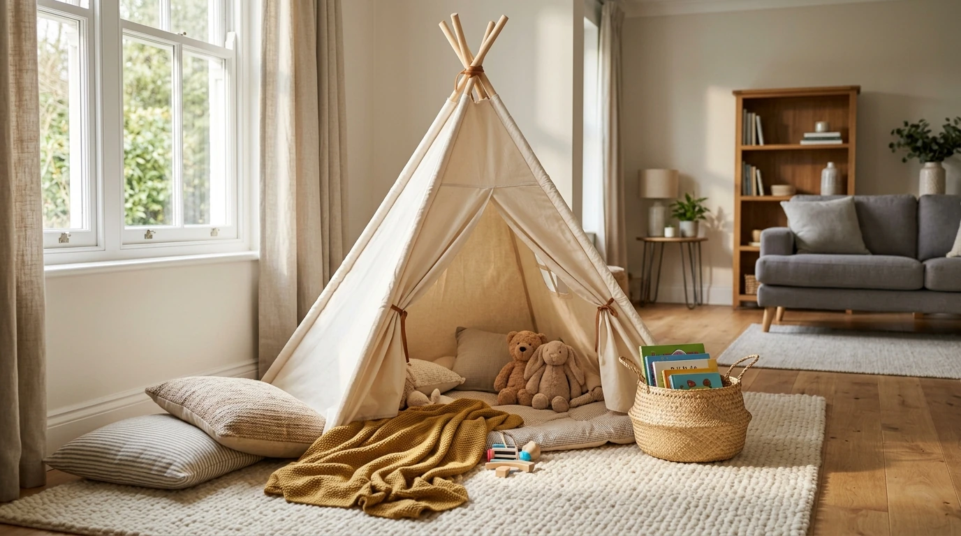 Kids Play Teepee Tent: Cozy Indoor Nook for Imagination